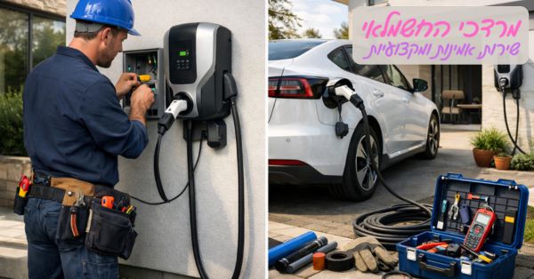 התקנת עמדת טעינה בבית פרטי